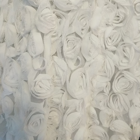 Stunning Ivory Rosette Dress - Picture 5 of 5